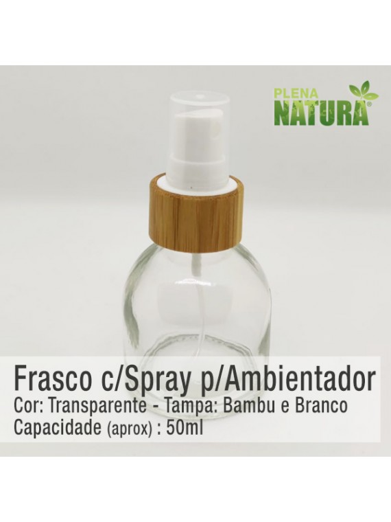 Frasco c/Spray p/Ambientador - 50ml